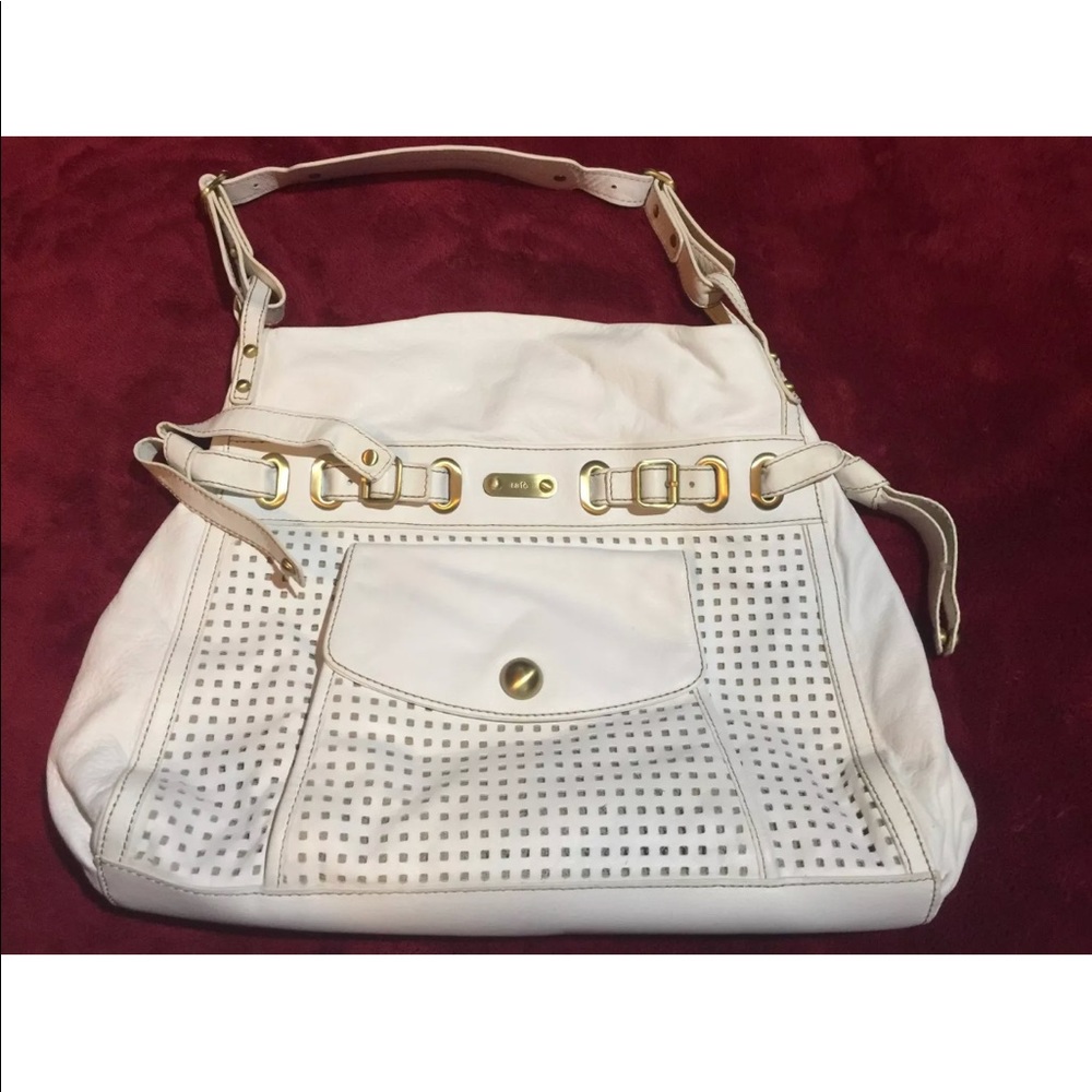 NWOT Rafe New York Large Handbag - White Leather